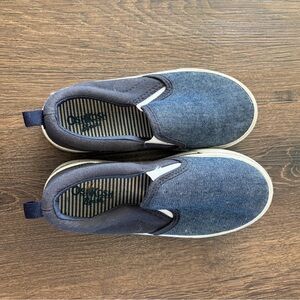 OshKosh B'gosh Kids' Navy and White Slip-On Sneakers